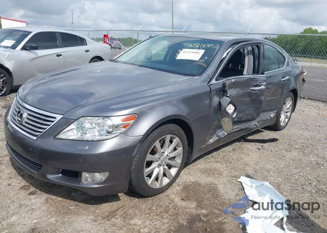 2012 Lexus Ls 460 из США, поврежденный, VIN JTHCL5EF5C5013492